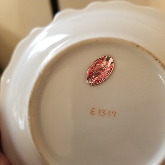 Enesco Vintage Hand Painted Pink Rose Mini Pitcher & Saucer Set Japan E1347 - Picture 5 of 10